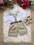 Conjunto Miss Cherry Meninos Social Shorts Ravi Bege na internet