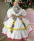 Vestido Junino Banana Club Luxo Noiva/Noivinha Branco - loja online