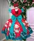 Vestido Marie Betina Ursinhos Vermelho - Natal na internet