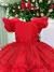 Vestido Ysa Kids Belinda Vermelho - comprar online