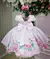 Vestido Giovanella/Giovanela Jardim das Borboletas Rosa Bebe Regiane na internet