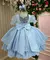 Vestido Bella Child Laize Azul Bebe - Mirella Encanto Kids