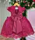 Vestido Marie Jardim Encantado Luxo Marsala na internet