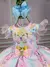 Vestido Infantil Marie Rosa Jardim Encantado na internet