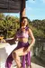 Biquíni Top e Hot Pant com pareô Kaia - comprar online
