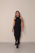 Vestido longo Marina Preto - Ocean