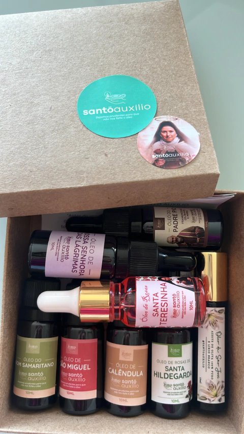 Kit Santo Auxílio 11 óleos (todos os óleos) PRESENTE - comprar online