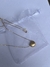 Colar Difusor de óleo Banhado a Ouro 18K