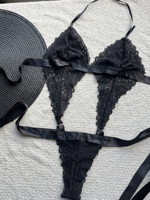 Body de renda sexy - comprar online