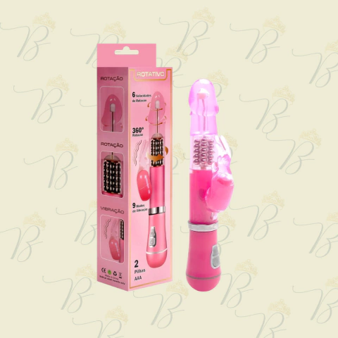 Vibrador Rotativo Coelhinho