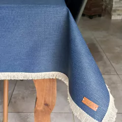 MANTEL DIJON AZUL MARINO - comprar online