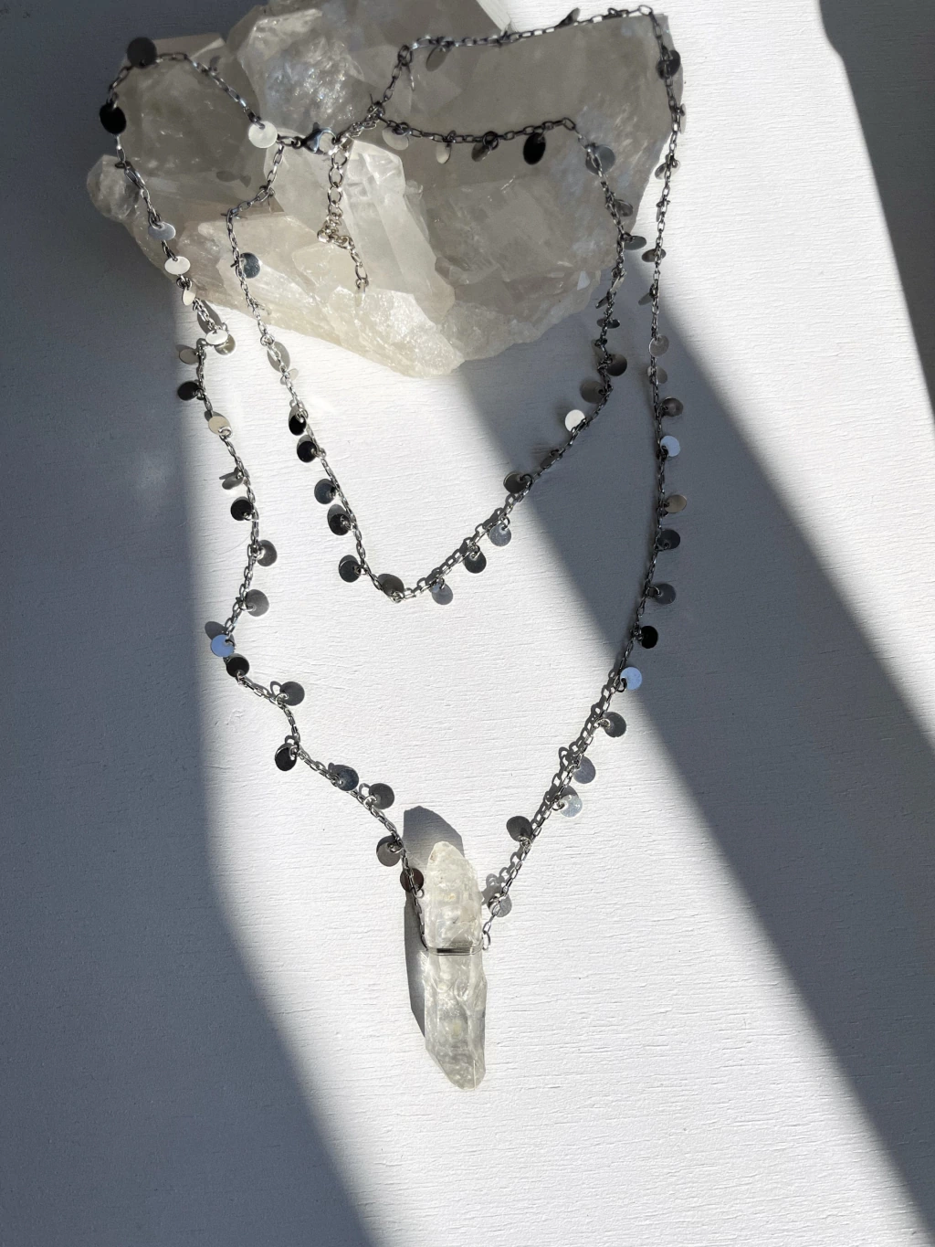 Colar Duo Astral • Cristal