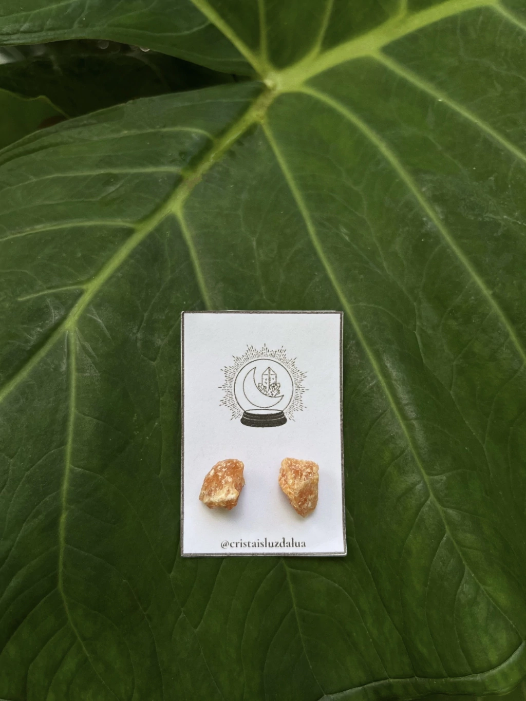 Brinco Calcita Laranja