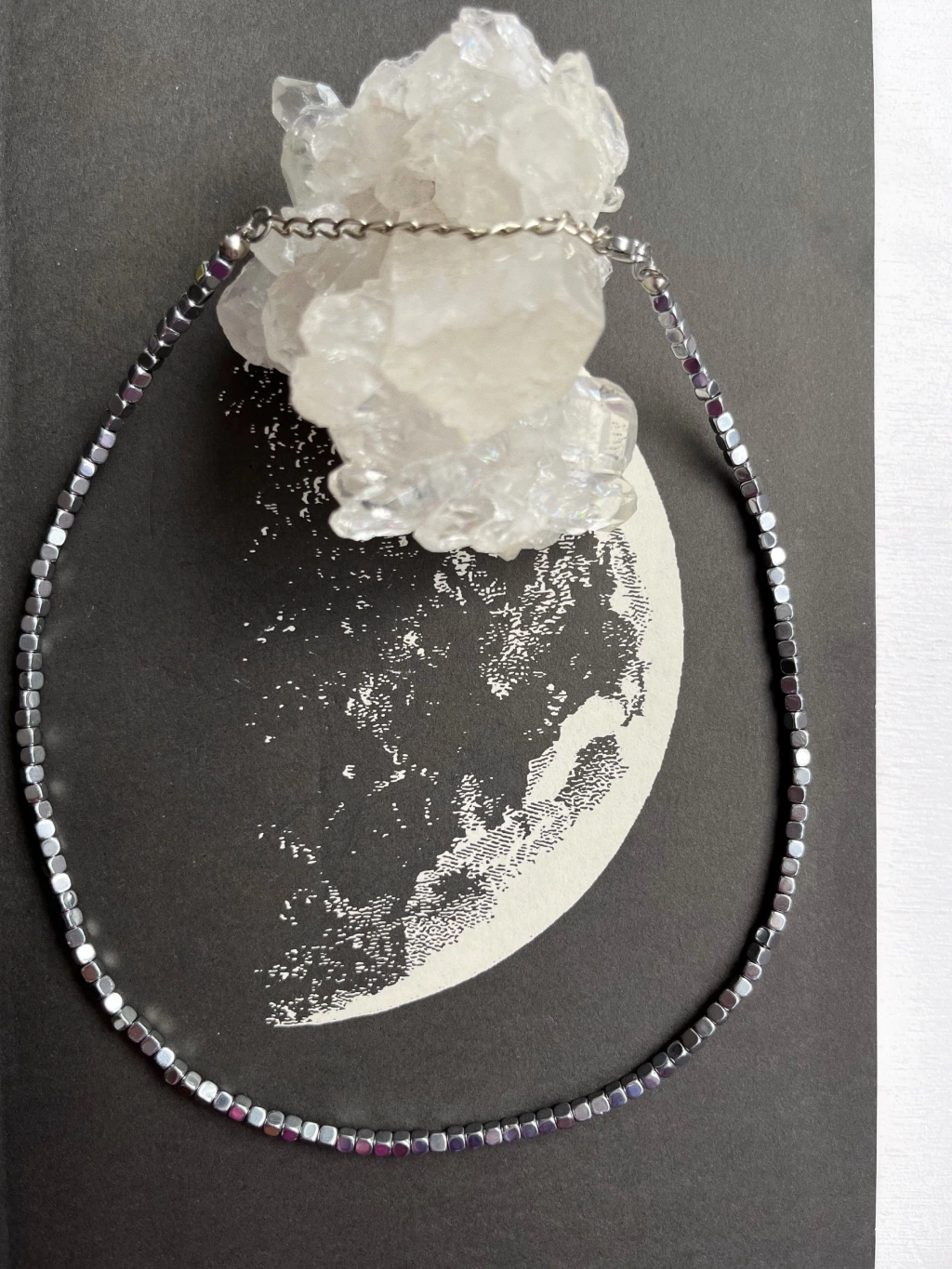 Choker Luz | Hematita