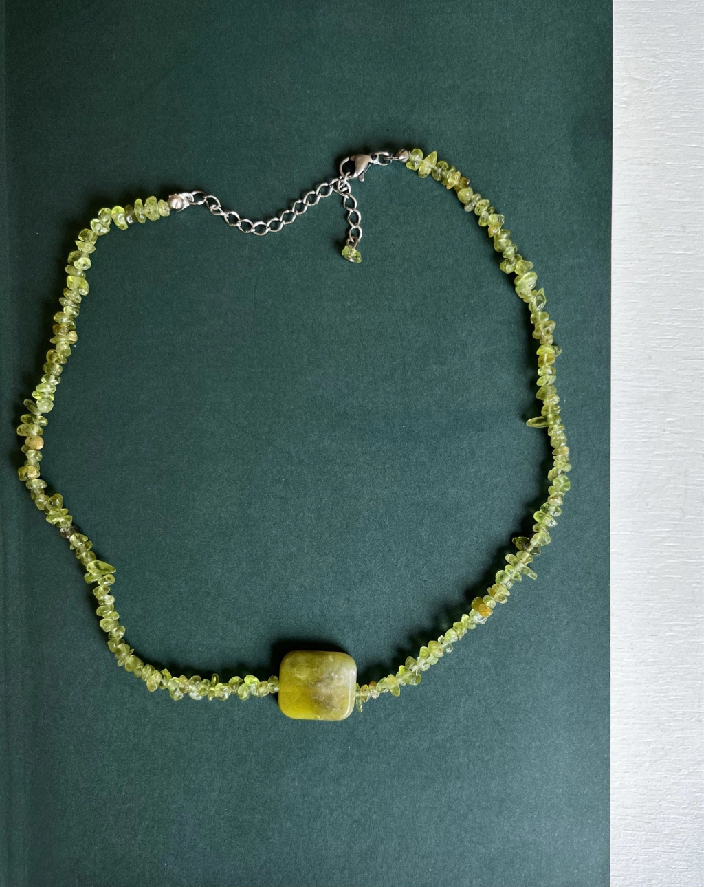 Choker Alquimia | Peridoto e Jade