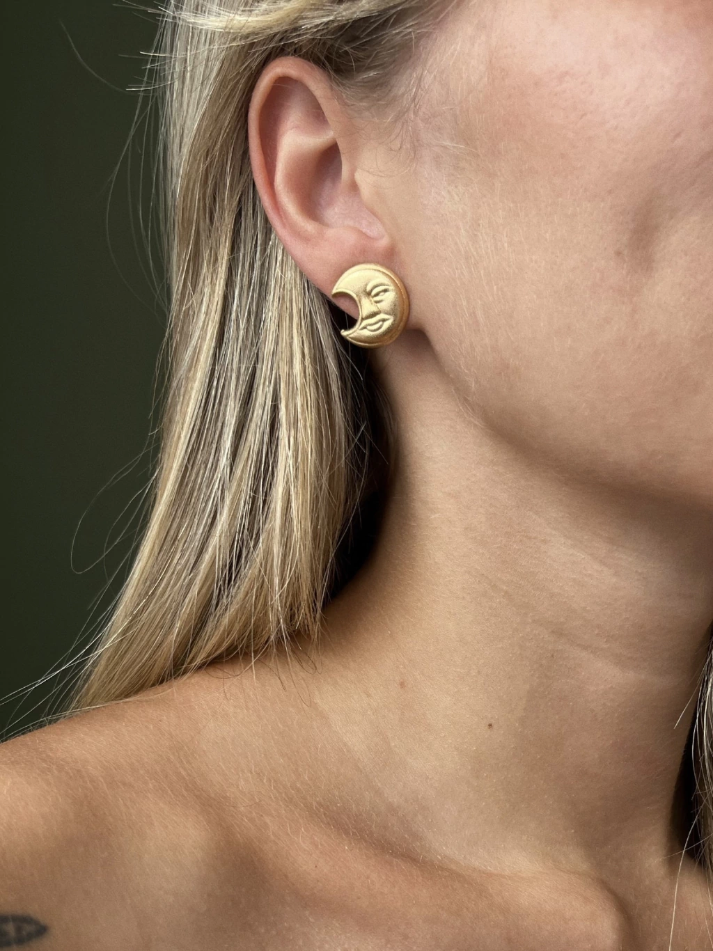 Brinco Luar | Dourado
