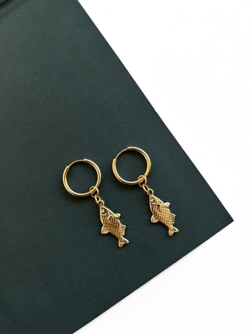 Brinco Argola Peixinho | Dourado