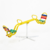 Calesube amarillo Silcar - comprar online