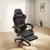 Silla gamer ergonómica reclinable - cuero sintético en internet