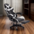 Silla gamer ergonómica reclinable - cuero sintético