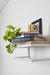 Perchero de pared Luna - blanco roble americano - comprar online