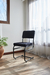 Silla Pérez - caño negro mate/pana - comprar online