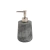 Dispenser nacarado 16 cm gris oscuro