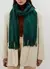 PASHMINA VERDE OSCURO - comprar online