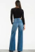 PANTALON JEAN FLARE MOBYS - tienda online