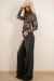PANTALON JEAN OXFORD ANCHO ANXIA - tienda online