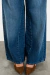 PANTALON JEAN WIDE LEG TREMISI - comprar online