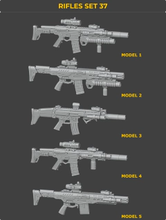 Rifles Set 37