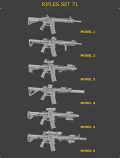 Rifles Set 71 - comprar online