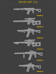 Rifles Set 116 - comprar online