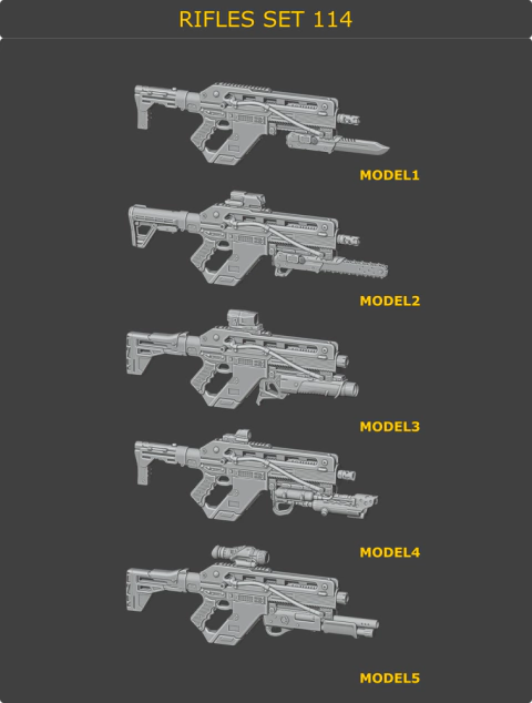 Rifles Set 114 - comprar online