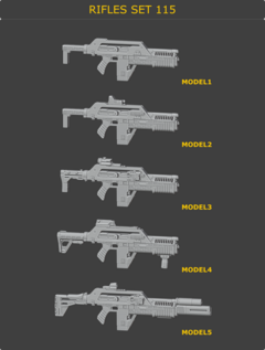 Rifles Set 115 - comprar online