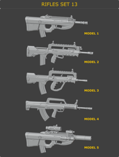 Rifles Set 13 - comprar online