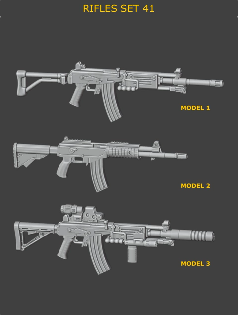 Rifles Set 41 - comprar online