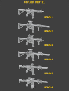 Rifles Set 51 - comprar online