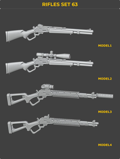 Rifles Set 63