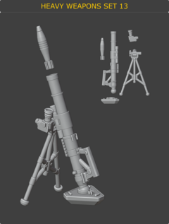 Heavy Weapons Set 13