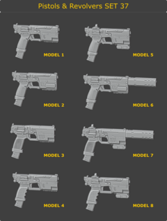 Pistols & Handguns Set 37