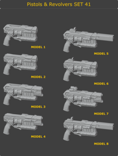 Pistols & Handguns Set 41