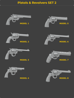 Pistols & Handguns Set 02