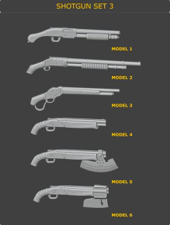 Shotguns Set 03 - comprar online