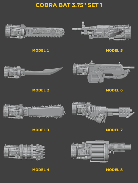 COBRA BAT 3.75'' Set 01
