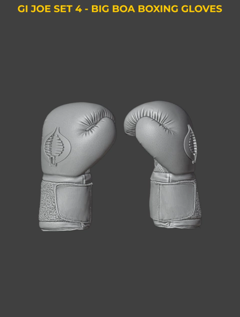 GI Joe Set 04 - Big Boa Boxing Gloves