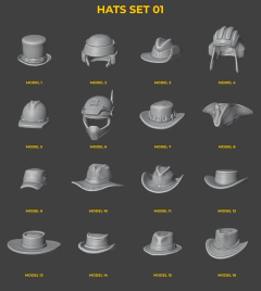 Hats Set 01