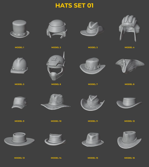 Hats Set 01