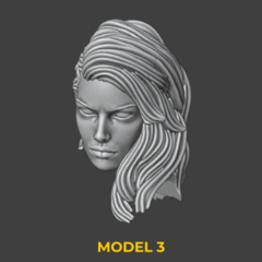 Heads Set 13 - 3DDios